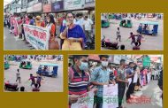 মৌলভীবাজারে ছাত্রলীগের হামলার প্রতিবাদে মানববন্ধন ও প্রতিবাদ সমাবেশ