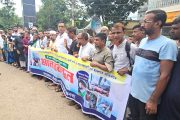 মৌলভীবাজারে কিশোর গ্যাং ও সন্ত্রাস প্রতিরোধে মানববন্ধন ও বিক্ষোভ