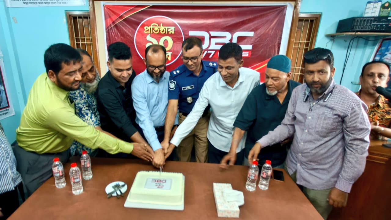 মৌলভীবাজারে ডিবিসি নিউজের ১০ বছর পূর্তি উদযাপন