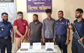 বড়লেখায় চুরির মালামাল উদ্ধার, ব্যবসায়ীসহ গ্রেফতার ৬ চোর