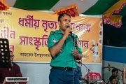 সিলেটে পূজামণ্ডপে নেচে-গেয়ে পুলিশের এএসআই ক্লোজড