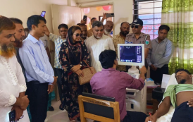 জুড়ী উপজেলা স্বাস্থ্য কমপ্লেক্সে চালু হলো আল্ট্রাসনোগ্রাফি সেবা